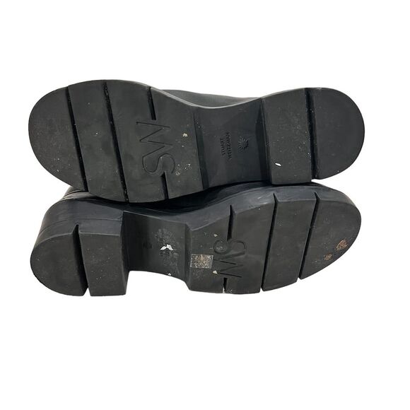 Stuart Weitzman Norah Women's Black Leather Chelsea Boots Size 8.5 C wide - Picture 5 of 7